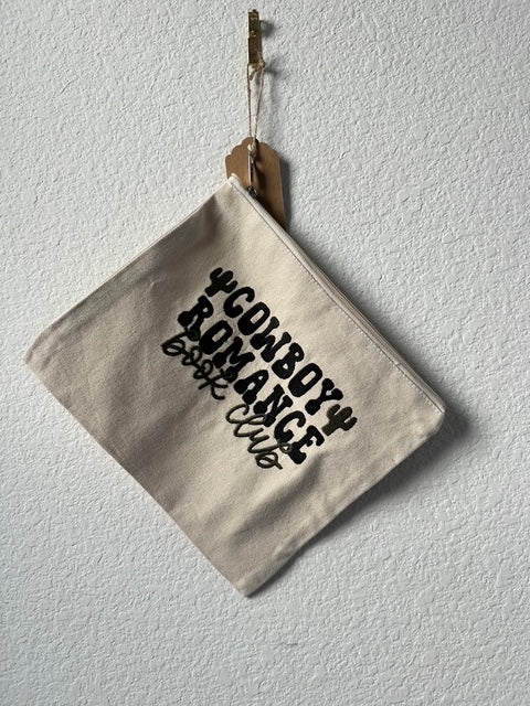 Cowboy Romance Zipper Pouch Large