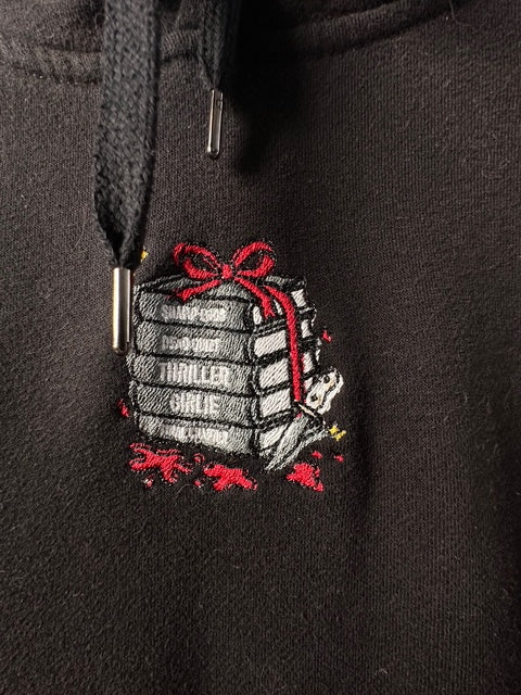 Black Bookish Hoodie