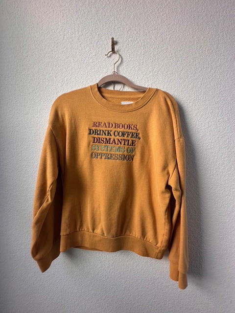 Mustard Bookish Sweatshirt