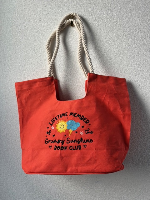 Embroidered Canvas Bag