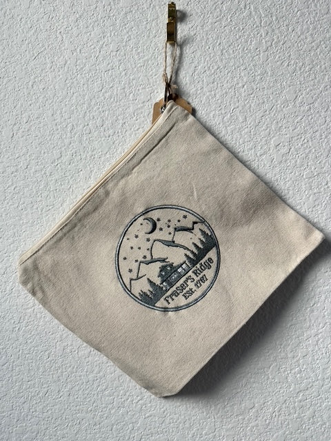 Fraser's Ridge Zipper Pouch Large
